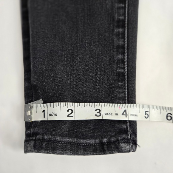 American Eagle Super Hi-Rise Jeggings‎ 360 Stretch Black Wash Jeans Size 8 - Picture 12 of 14